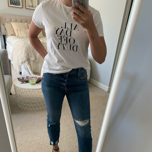 “All Day Off Duty” Graphic Tee - Picture 2 of 2